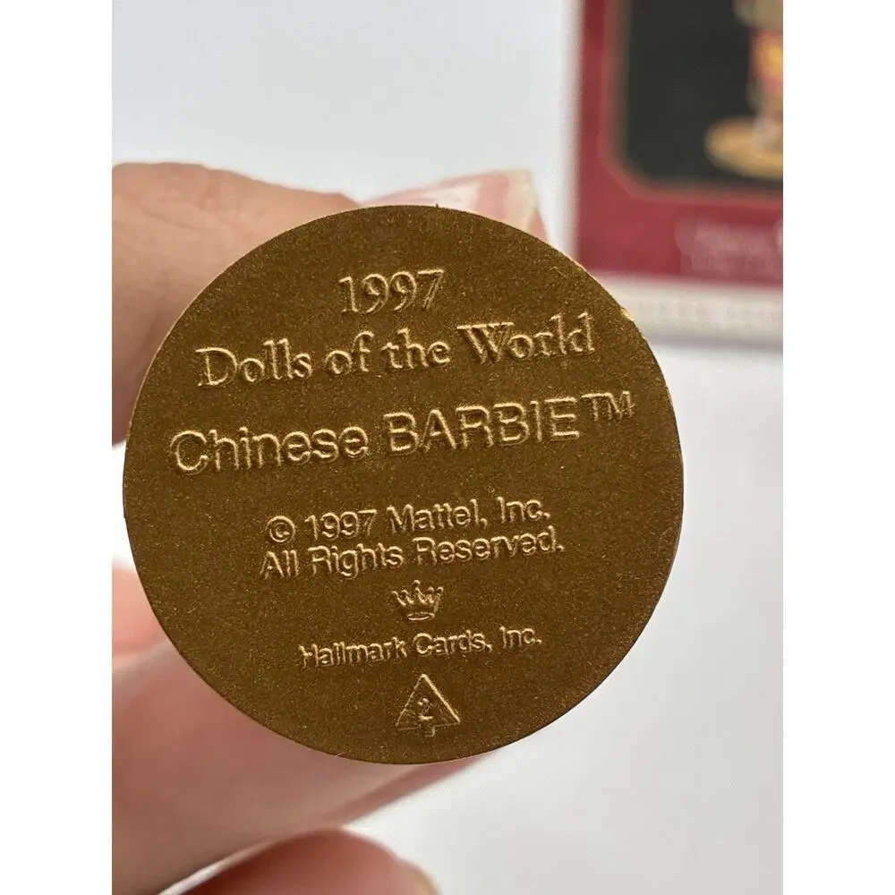Vintage 1997 Hallmark Keepsake Chinese Barbie Dolls of the World